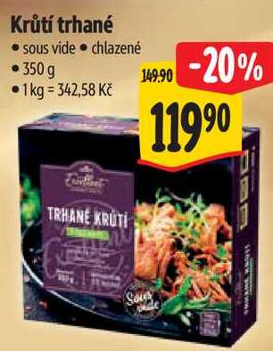 Krůtí trhané, 350 g