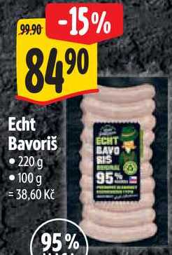 Echt Bavoriš, 220 g