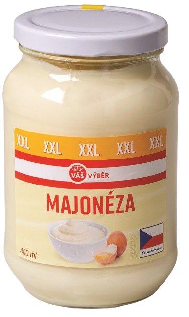 VÁŠ VÝBĚR Majonéza, Tatarská omáčka XXL, 400 ml