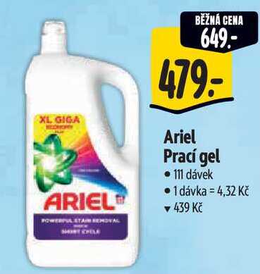 Ariel Prací gel, 111 dávek