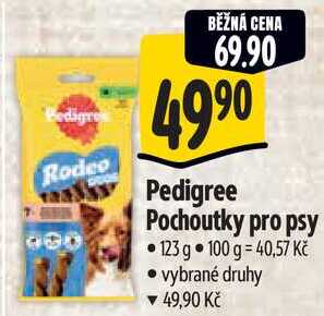 Pedigree Pochoutky pro psy, 123 g