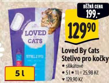 Loved By Cats Stelivo pro kočky, 5 l