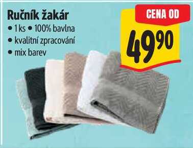 Ručník žakár