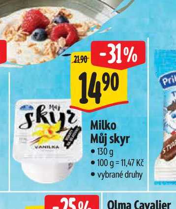   Milko Můj skyr 130 g  