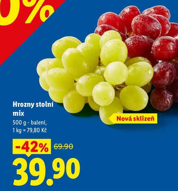 Hrozny stolní mix, 500 g