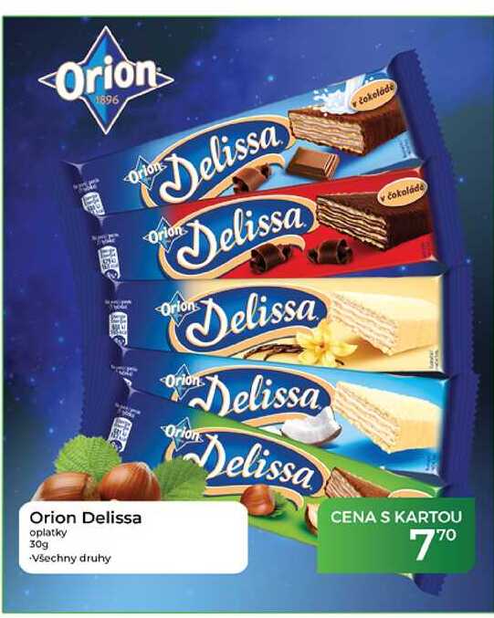 Orion Delissa oplatky 30 g