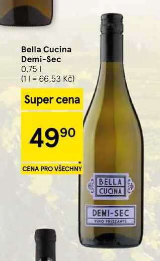 Bella Cucina Demi-Sec, 0.75 l