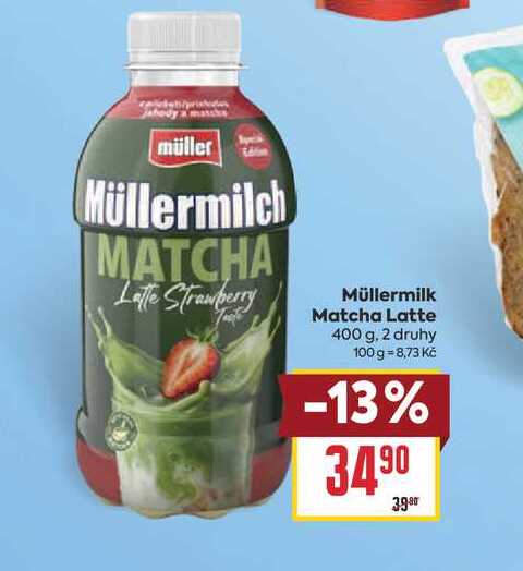 Müllermilk Matcha Latte 400 g