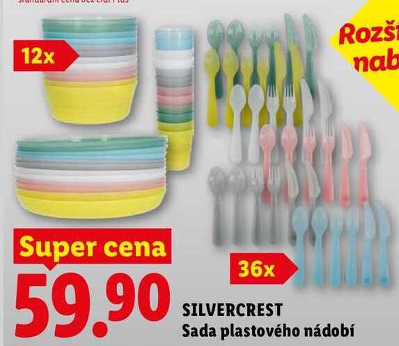 SILVERCREST Sada plastového nádobí  