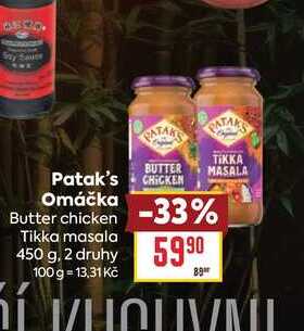 Patak's Omáčka 450g