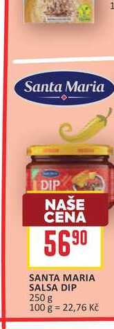 SANTA MARIA SALSA DIP 250 g