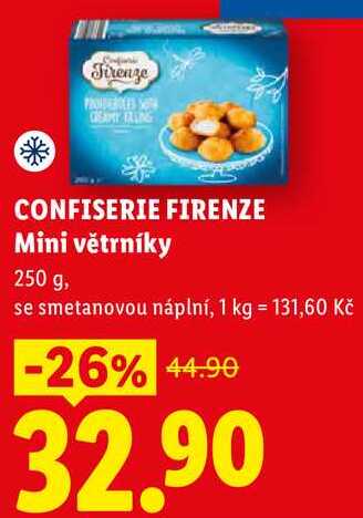 CONFISERIE FIRENZE Mini větrníky, 250 g