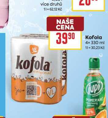 Kofola 4× 330 ml