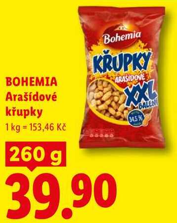 BOHEMIA Arašídové křupky, 260 g