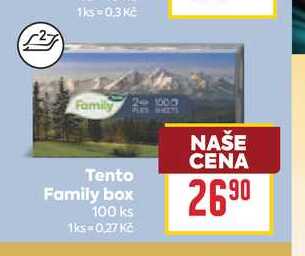 Tento Family box 100 ks