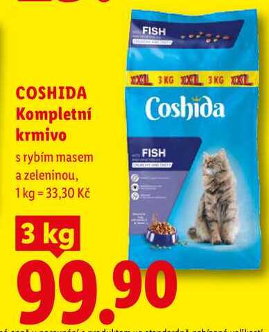 COSHIDA Kompletní krmivo, 3 kg