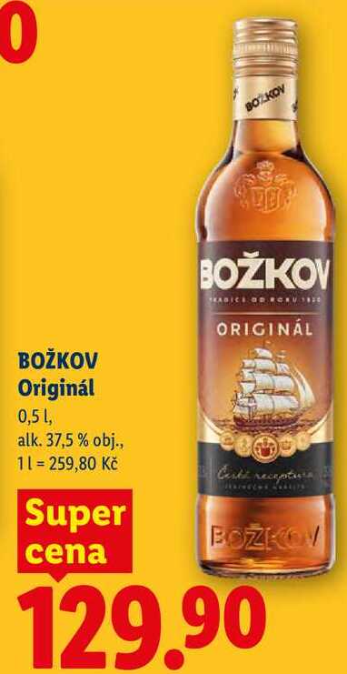 BOŽKOV Originál, 0,5 1