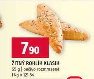 ŽITNÝ ROHLÍK KLASIK 65 g