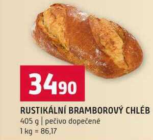 RUSTIKÁLNÍ BRAMBOROVÝ CHLÉB 405 g 