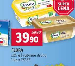 FLORA 225 g vybrané druhy