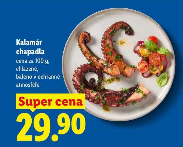 Kalamár chapadla, cena za 100 g