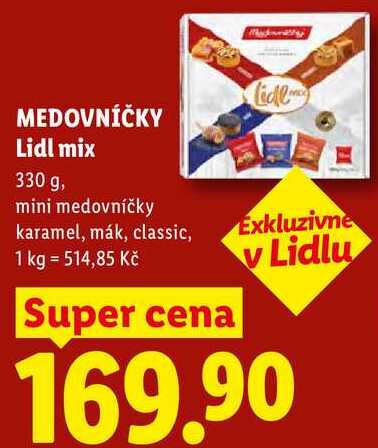 MEDOVNÍČKY Lidl mix, 330 g