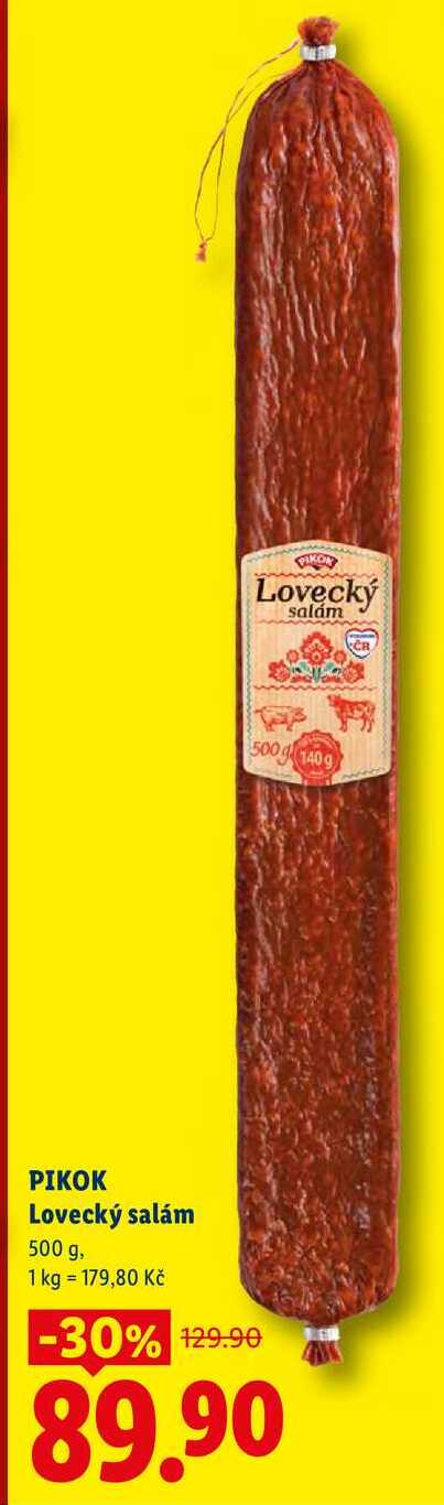 PIKON Lovecký salám, 500 g