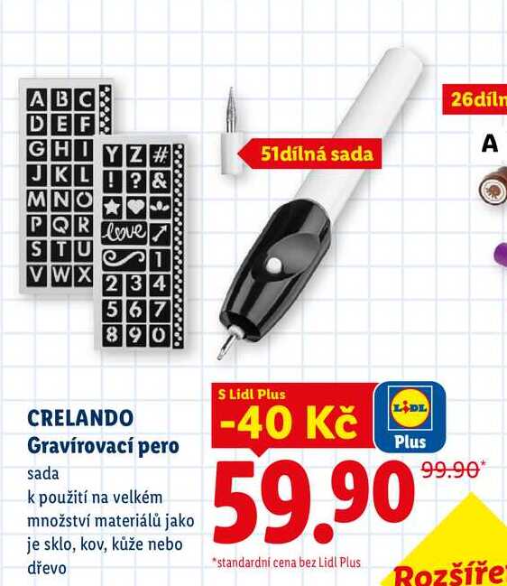 CRELANDO Gravírovací pero