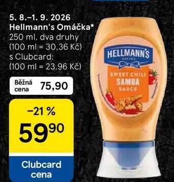 Hellmann's Omáčka, 250 ml, dva druhy  