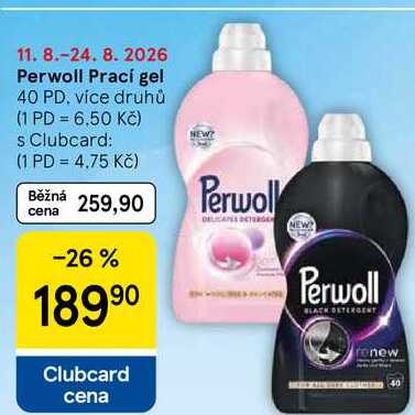 Perwoll Prací gel, 40 PD