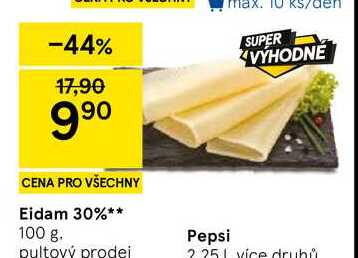 Eidam 30%, 100 g