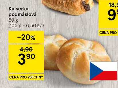 Kaiserka podmáslová, 60 g
