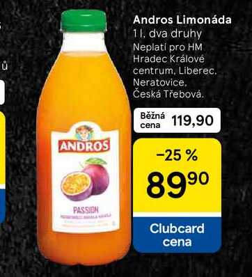 Andros Limonáda, 1 l