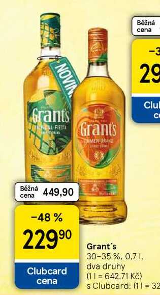 Grant's 30-35 %, 0.7 l
