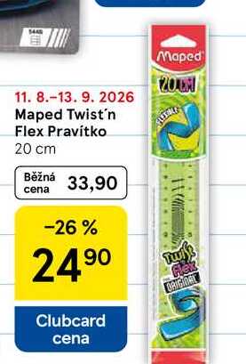 Maped Twist'n Flex Pravítko 20 cm 