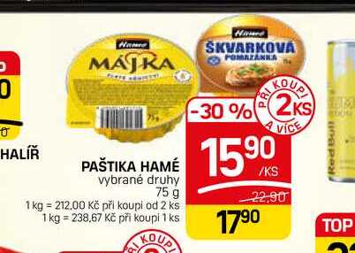 PAŠTIKA HAMÉ vybrané druhy 75 g