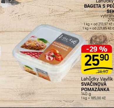 SVAČINOVÁ POMAZÁNKA 140 g