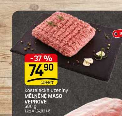 MĚLNĚNÉ MASO VEPŘOVÉ 600 g