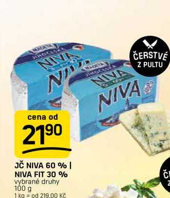 JČ NIVA 60 % | NIVA FIT 30 % vybrané druhy 100 g