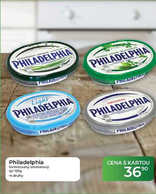 Philadelphia termizovaný smetanový sýr 125g 