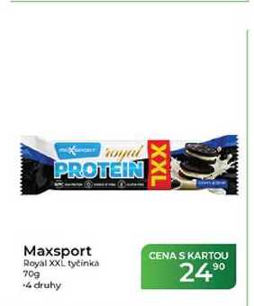 Maxsport Royal XXL tyčinka 70 g