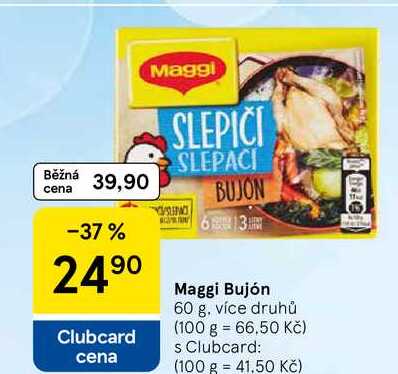 Maggi Bujón, 60 g, více druhů