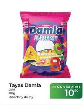 Tayas Damla želé 80g  