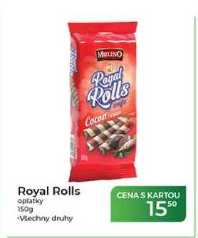Royal Rolls oplatky 150g