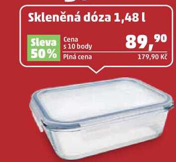 Skleněná dóza 1,48 l