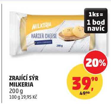 MILKERIA ZRAJÍCÍ SÝR, 200 g