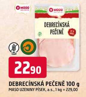 DEBRECÍNSKÁ PEČENĚ 100 g balená