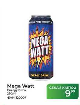 Mega Watt Energy Drink 250ml