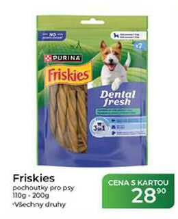 Friskies Dental fresh Friskies pochoutky pro psy 110g-200g