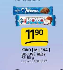 KOKO | MILENA | SOJOVÉ ŘEZY 32-50 g